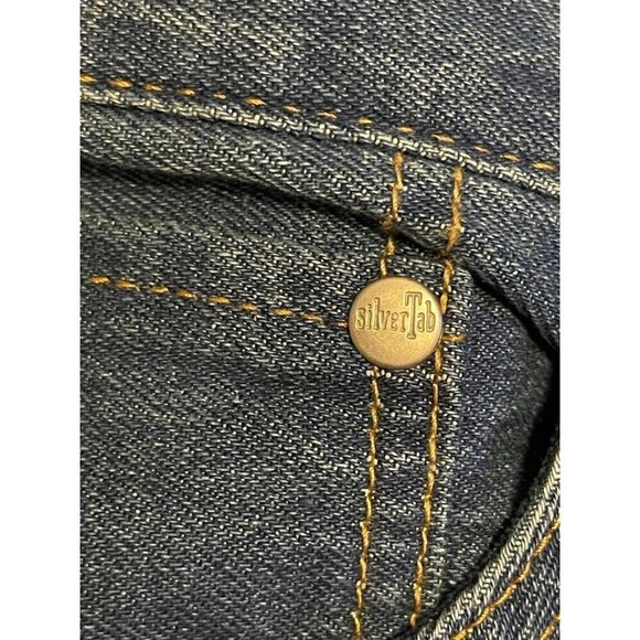 2 PAIR NWT Levis SilverTab Stay Loose Jeans 100% Cotton  Blue‎ Denim SZ 14R 27 - Picture 6 of 14